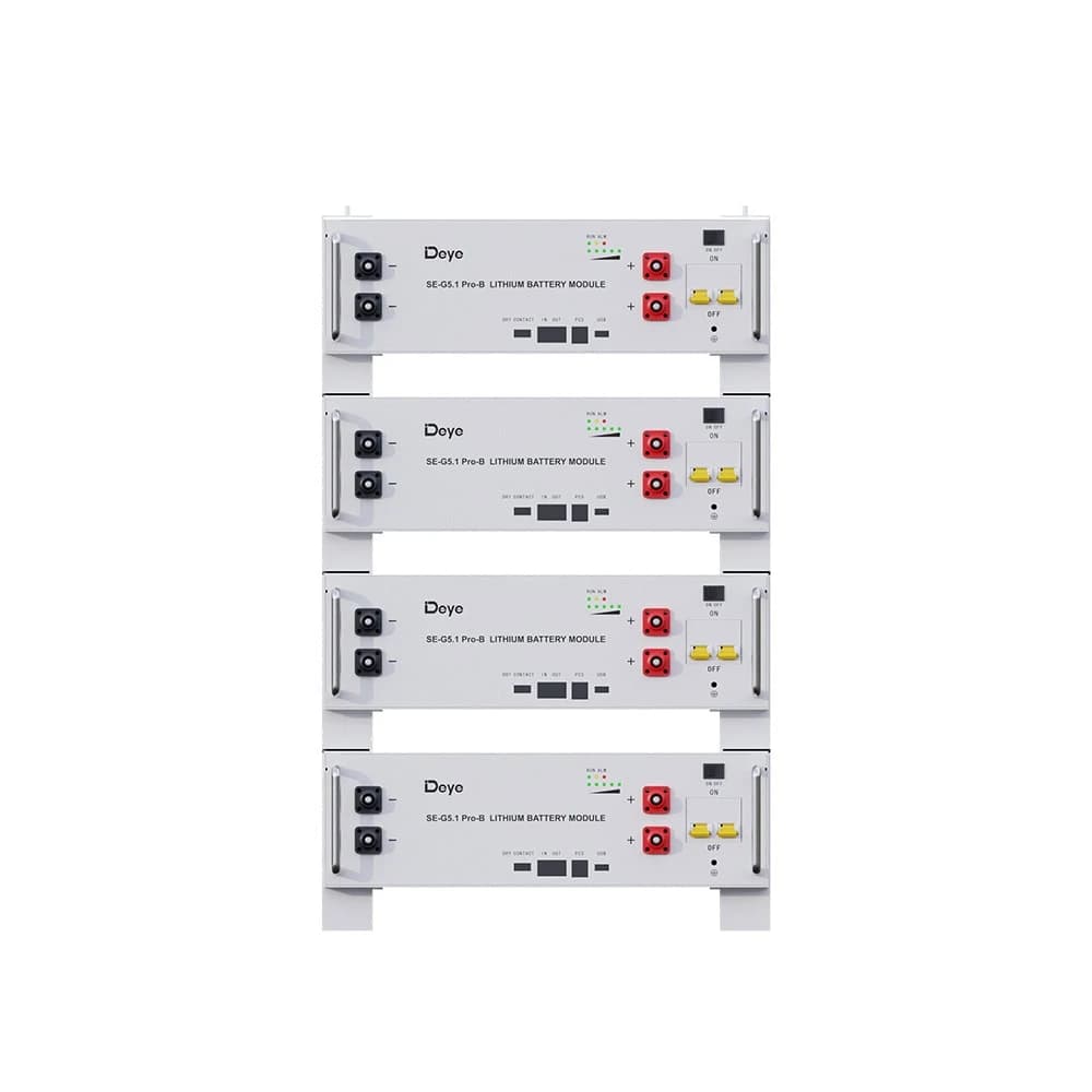 Deye SE-G5.1 Pro-B 5.12kWh LFP Battery (LV)
